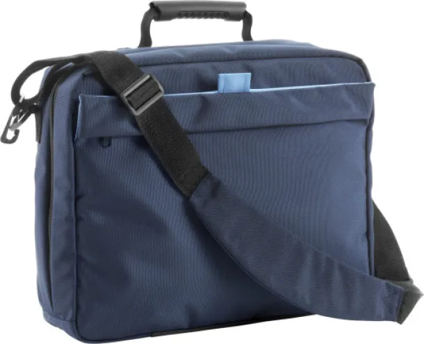 LULU Polyester (1680D) laptop bag blue