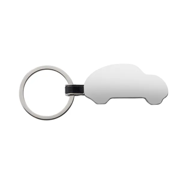  RCS recycled zinc alloy car keyring - XD Collection Silver 