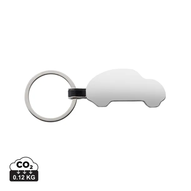  RCS recycled zinc alloy car keyring - XD Collection Silver 