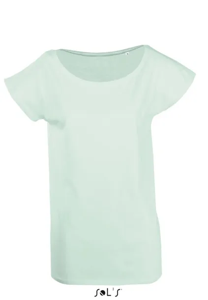  SOL'S MARYLIN - WOMEN’S SHORT SLEEVE LONG KIMONO T-SHIRT - SOL'S Jade Green