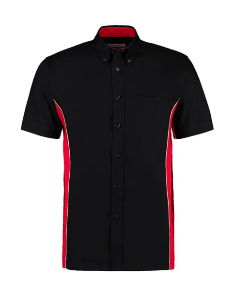  Classic Fit Sportsman Shirt SSL - Gamegear Black Crvena