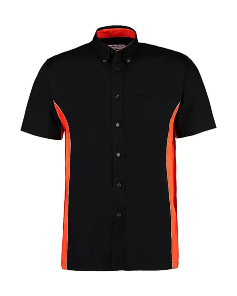  Classic Fit Sportsman Shirt SSL - Gamegear Black Narančasta