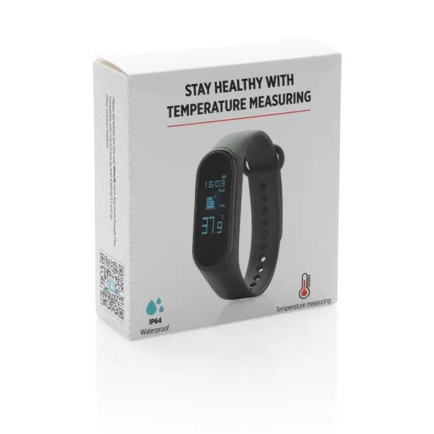 Stay Healthy Stay Healthy with temperature measuring - XD Collection Black 