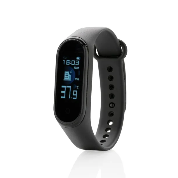 Stay Healthy Stay Healthy with temperature measuring - XD Collection Black 