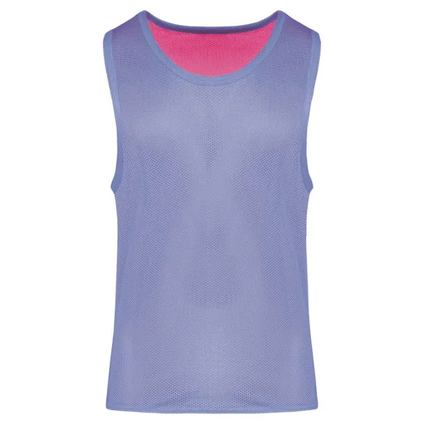  MULTI-SPORTS REVERSIBLE BIB - Proact Fluro Pink Sporty Sky Blue