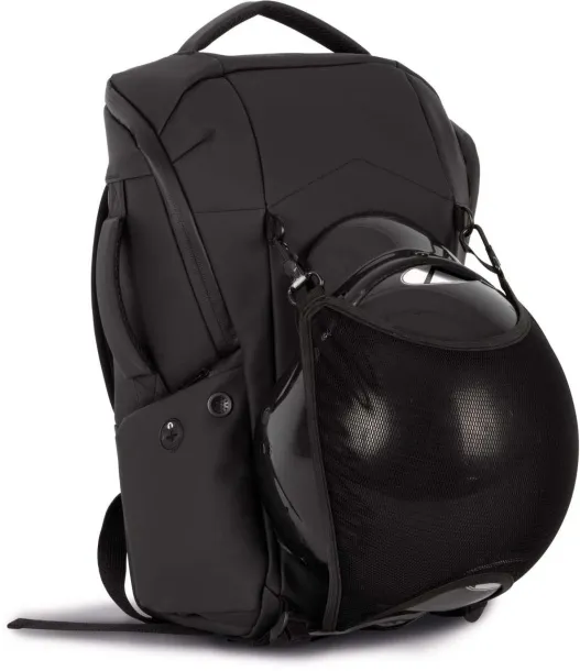  WATERPROOF ANTI-THEFT BAG WITH HELMET HOLDER - Kimood Black