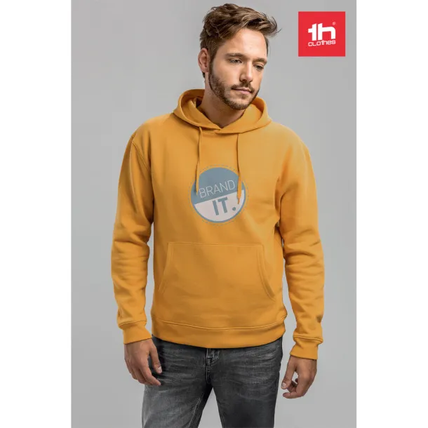 PHOENIX unisex hoodica, 320 g/m² Tamno žuta