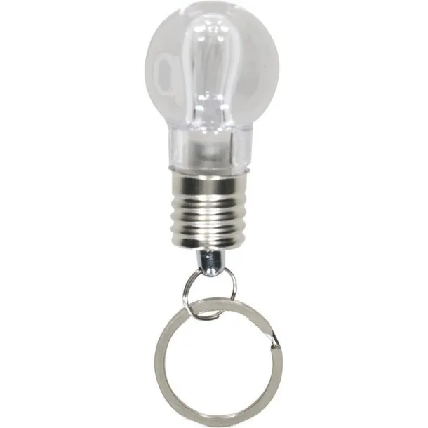  Keyring "light bulb" Srebrna