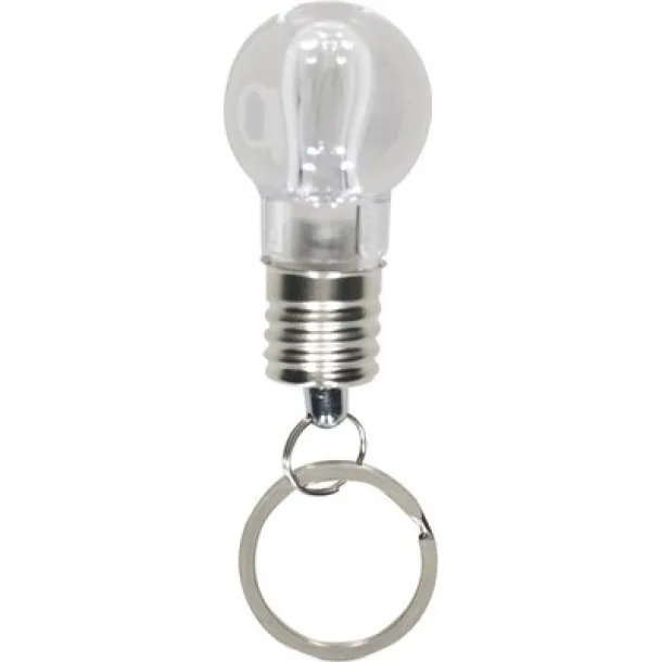  Keyring "light bulb" Srebrna