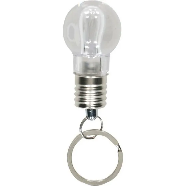  Keyring "light bulb" Srebrna