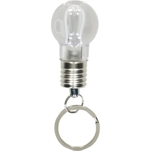  Keyring "light bulb" silver