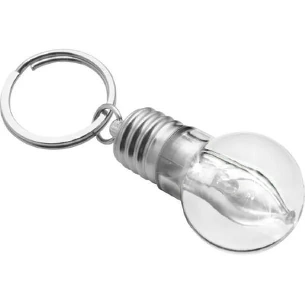  Keyring "light bulb" Srebrna