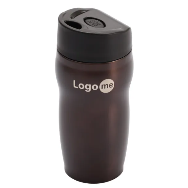 EDMONTON thermo mug 270 ml Brown