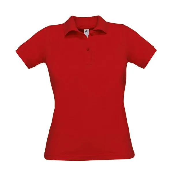  Ženska polo majica, 180 g/m² - B&C Crvena