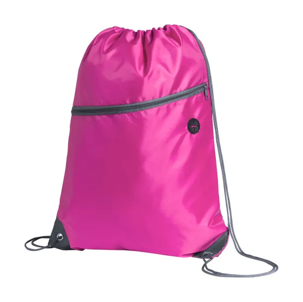 Blades drawstring bag Pink