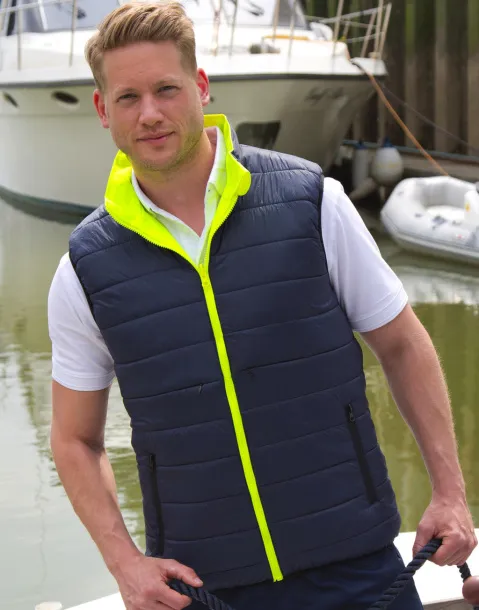  Reversible Soft Padded Safety Gilet - Result Safe-Guard