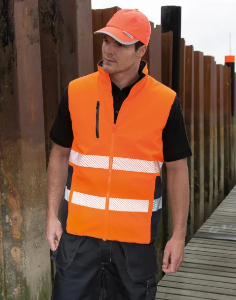  Reversible Soft Padded Safety Gilet - Result Safe-Guard