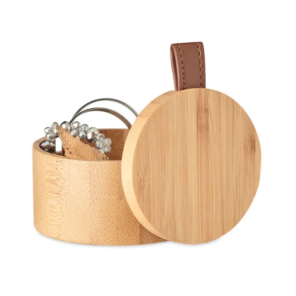TREASURE Bamboo mirror jewellery box Wood