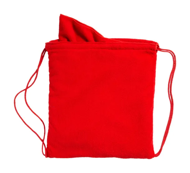Kirk towel bag Red
