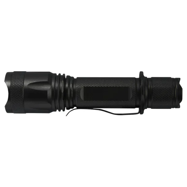 Mears 5W rechargeable tactical flashlight - STAC Crna