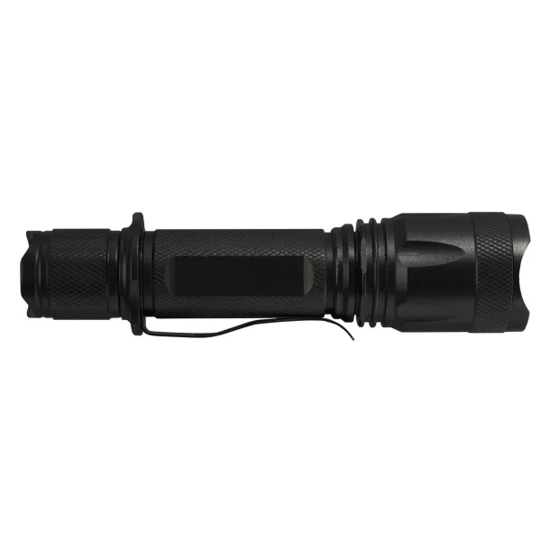 Mears 5W rechargeable tactical flashlight - STAC Solid black