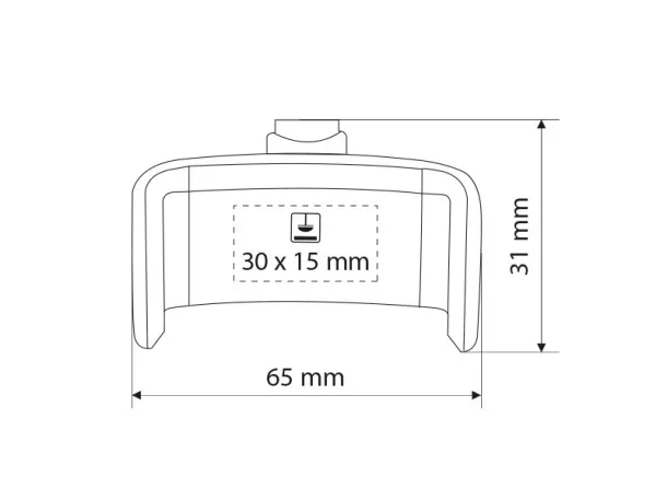 BOT AUTO DRŽAČ ZA MOBILNE UREĐAJE Bijela