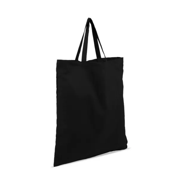  Cotton shopping bag, 140 g/m2 Crna