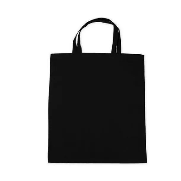 Cotton shopping bag, 140 g/m2 Crna