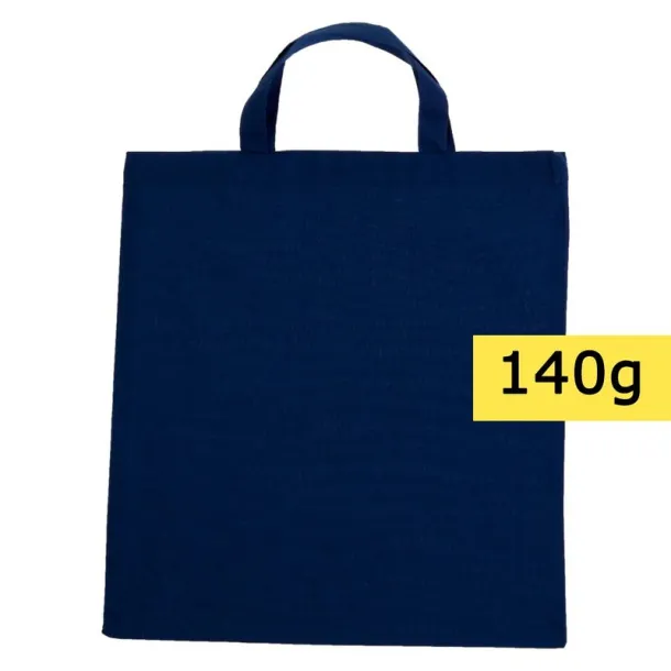  Cotton shopping bag, 140 g/m2 Mornarski plava