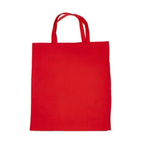  Cotton shopping bag, 140 g/m2 red