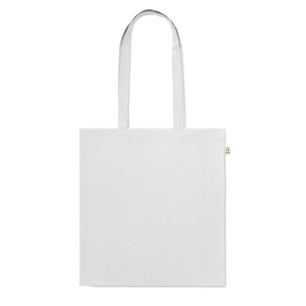 VIVEKA COLOUR Recycled cotton shopping bag White