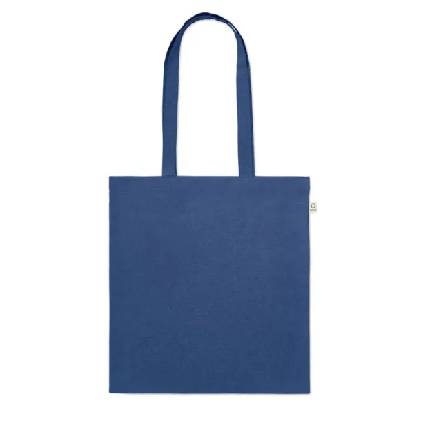 VIVEKA COLOUR Recycled cotton shopping bag Royal blue