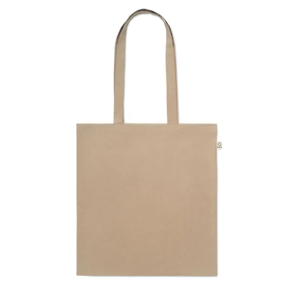 VIVEKA COLOUR Recycled cotton shopping bag khaki