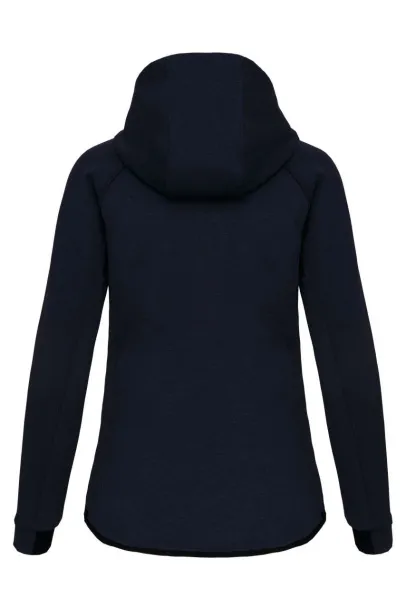  Ženska hoodica s patentom, 310 g/m2 - Proact French Navy Heather