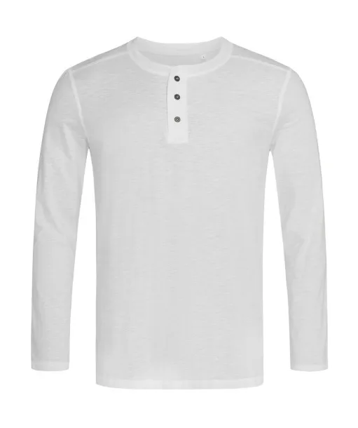  Shawn Henley LS T-shirt Men - Stedman Bijela