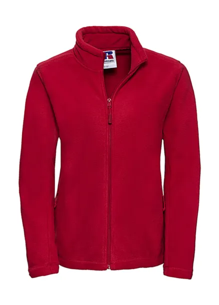  Ladies' Full Zip Outdoor Fleece - Russell  Classic Red