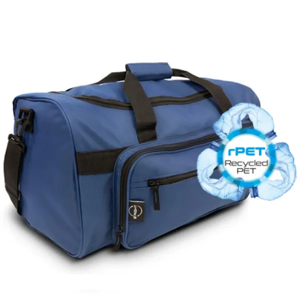  RPET sports, travel bag B'RIGHT navy blue