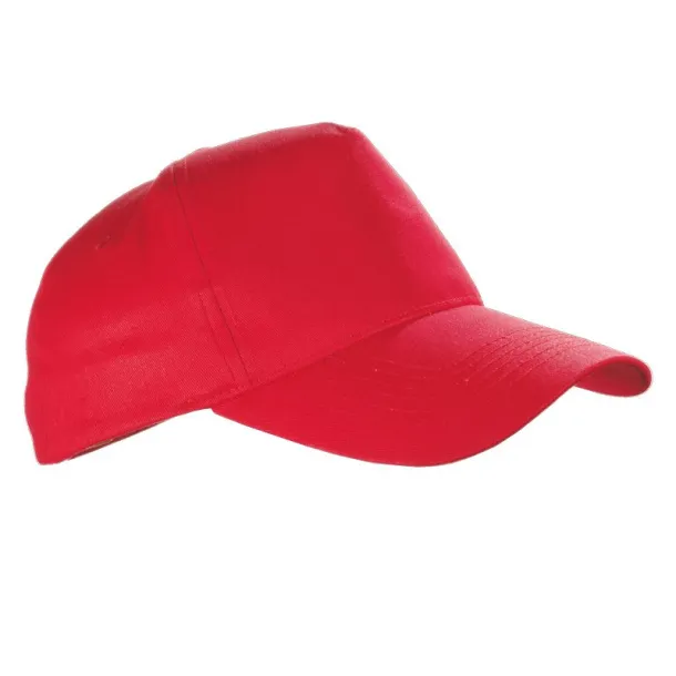 BRAGA 5 panel cap Red