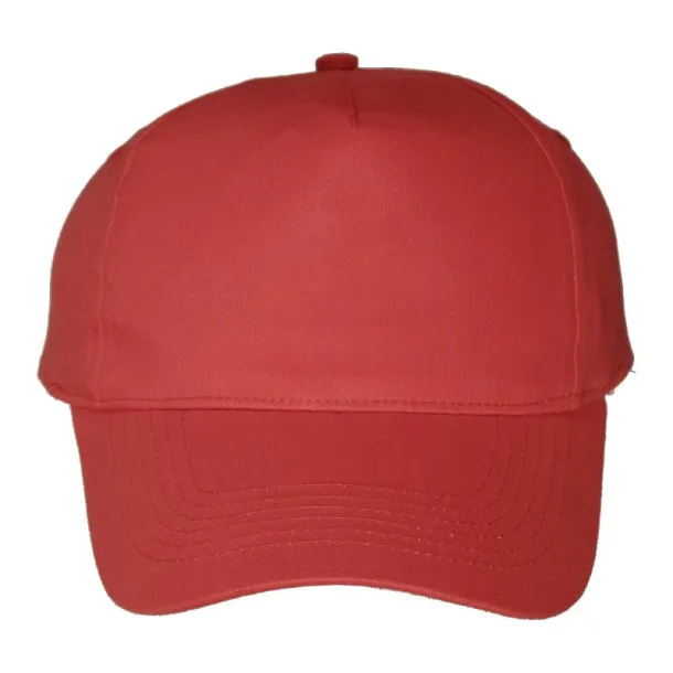BRAGA 5 panel cap Red