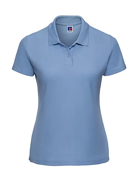  Klasična ženska poli pamučna polo majica, 215 g/m² - Russell  Sky