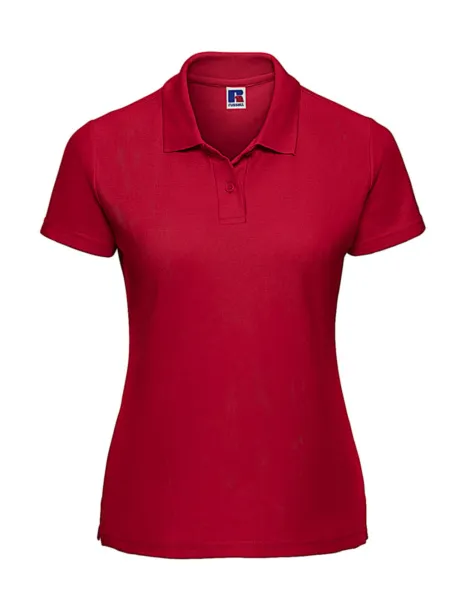  Ladies' Classic Polycotton Polo - Russell  Classic Red