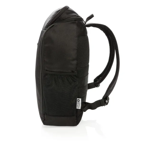  Swiss Peak ruksak za 15" prijenosno računalo s lakim pristupom i RFID-om bez PVC-a Crna