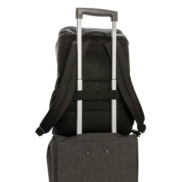  Swiss Peak ruksak za 15" prijenosno računalo s lakim pristupom i RFID-om bez PVC-a Crna