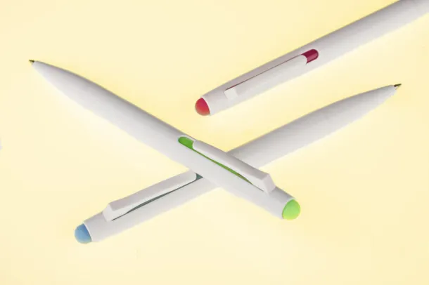 MAZZI Erasable ball pen czerwony