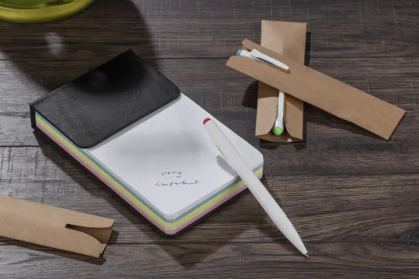 MAZZI Erasable ball pen czerwony