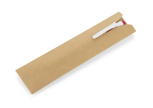 MAZZI Erasable ball pen czerwony