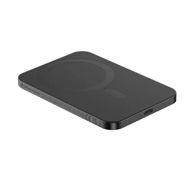  Urban Vitamin Burbank prijenosna baterija od RCS plastike/aluminija, 3 000 mAh - Urban Vitamin Crna