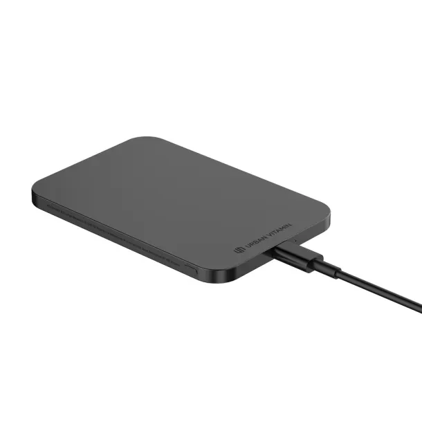  Urban Vitamin Burbank prijenosna baterija od RCS plastike/aluminija, 3 000 mAh - Urban Vitamin Crna