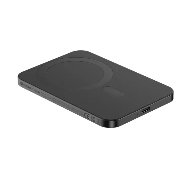  Urban Vitamin Burbank prijenosna baterija od RCS plastike/aluminija, 3 000 mAh - Urban Vitamin Crna