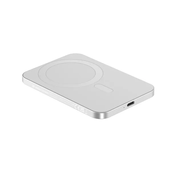  Urban Vitamin Burbank prijenosna baterija od RCS plastike/aluminija, 3 000 mAh - Urban Vitamin Srebrna
